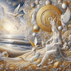 INSPIRAZIONS GREETING CARD Angel of the Seas